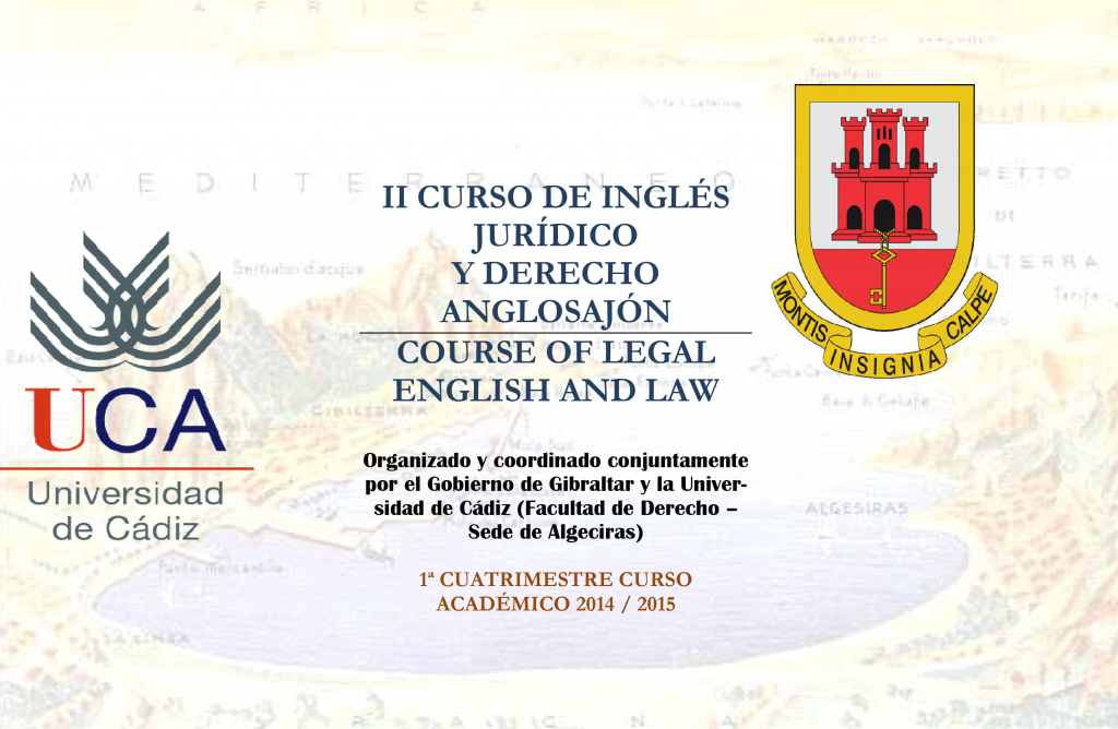 II Edición Curso de Inglés Jurídico y Derecho Anglosajón – Course of Legal English and Law