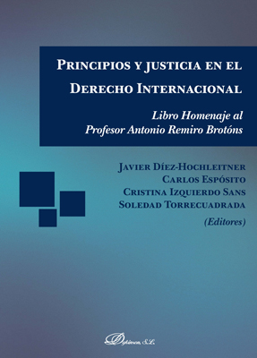 PUBLICACIÓN: ¿Soberanía sin territorio?, en el libro: Homenaje al profesor Antonio Remiro Brotóns; Principios y justicia en el derecho internacional, por Alejandro del Valle.