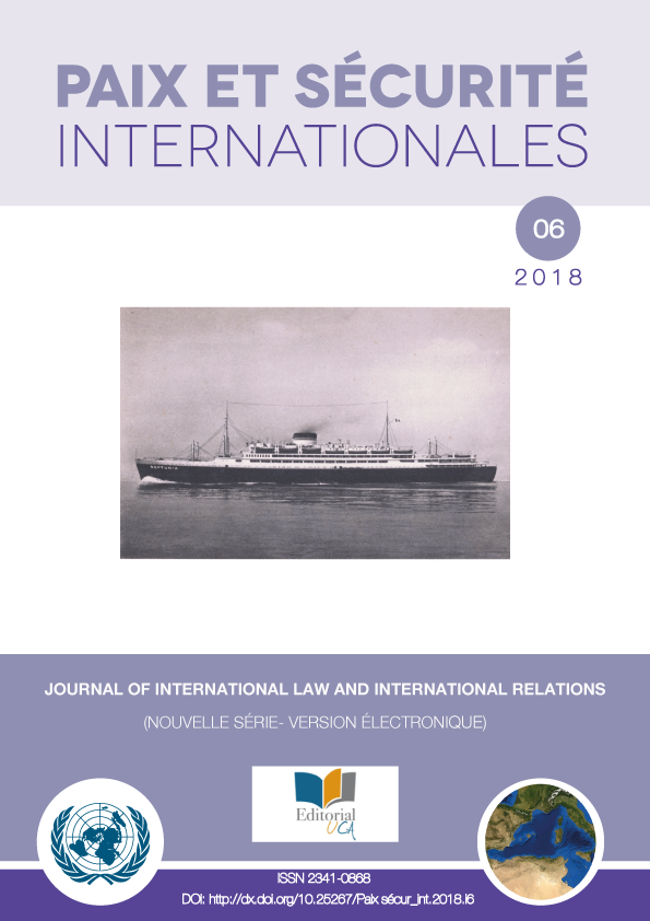 Se ha publicado el número 6 de la revista Paix et Sécurité Internationales