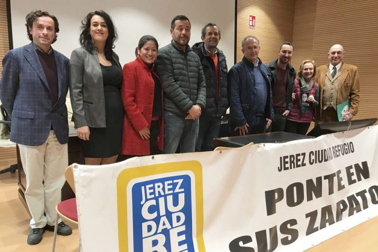 El pasado día 18, Miembros del Área participaron en el Día Internacional del Migrante en el Salón de Actos del INDESS – Campus Universitario de Jerez.