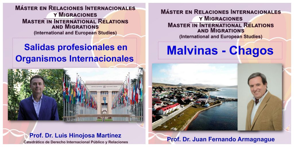 El próximo viernes 17 de enero, El Área de Derecho Internacional Público y Relaciones Internacionales organiza el Seminario «Salidas profesionales en Organismos Internacionales».