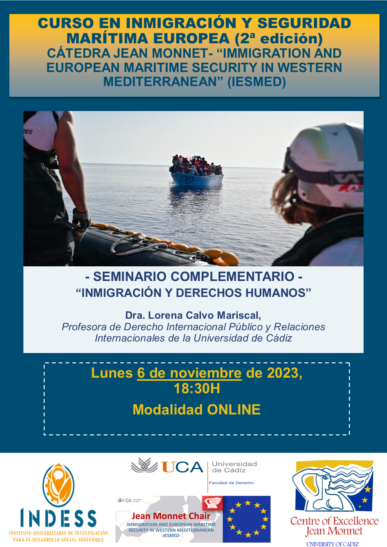 Seminario Complementario “inmigraciÓn Y Derechos Humanos” CÁtedra Jean Monnet InmigraciÓn Y 7666