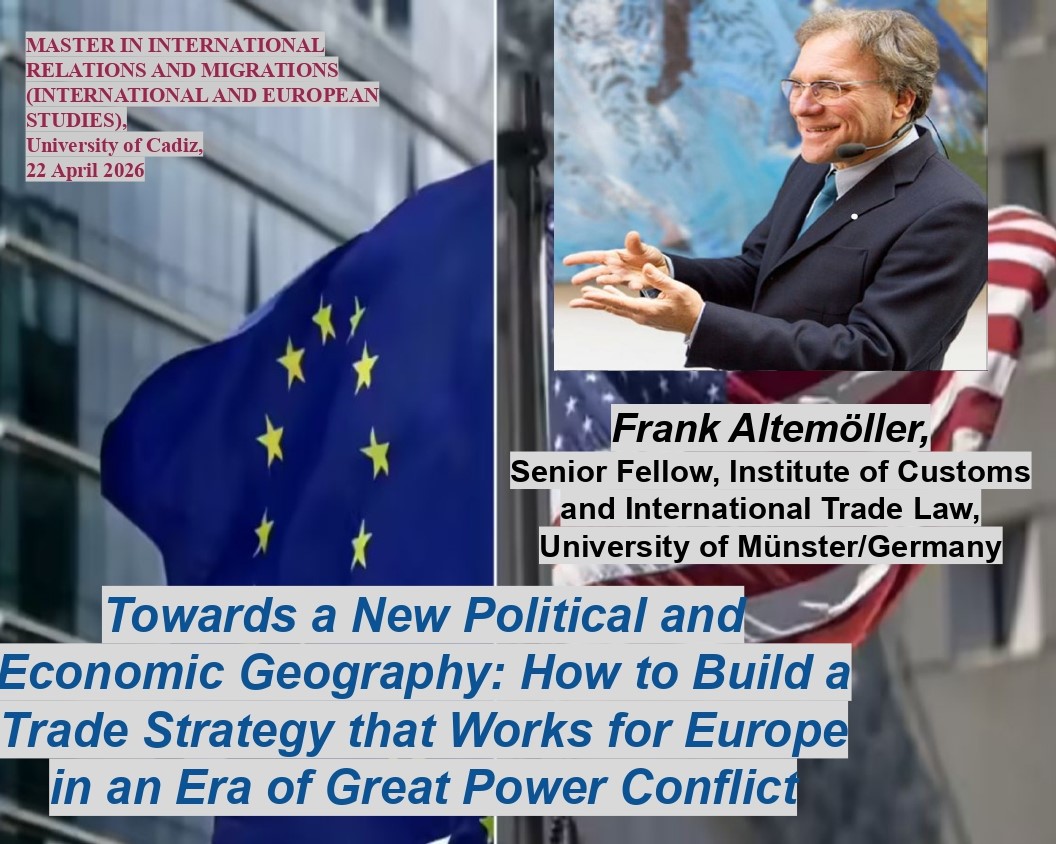 Lecture: “Towards a New Political and Economic Geography: How to Build a Trade Strategy that Work...