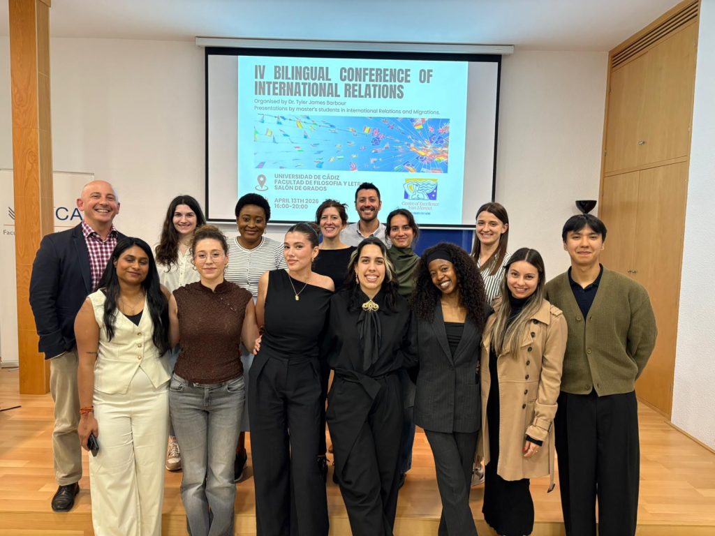IV BILINGUAL CONFERENCE OF INTERNATIONAL RELATIONS – PARTICIPACIÓN DEL MÁSTER EN RRII Y MIGRACIONES EN LA UCA