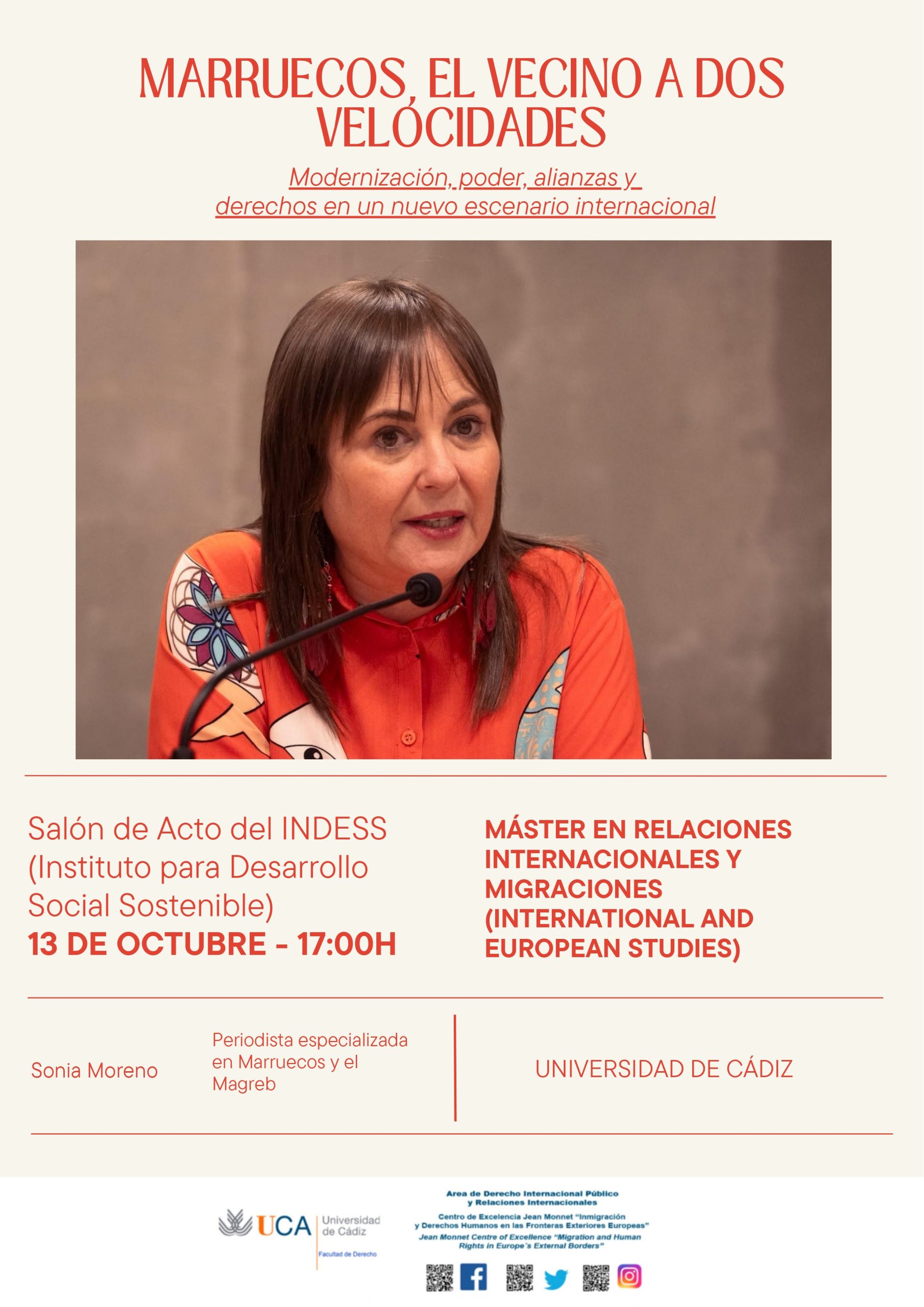 El Máster en Relaciones Internacionales y Migraciones / Master in International Relations and Mig...